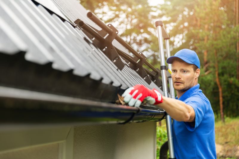 Garage Gutter Cleaning